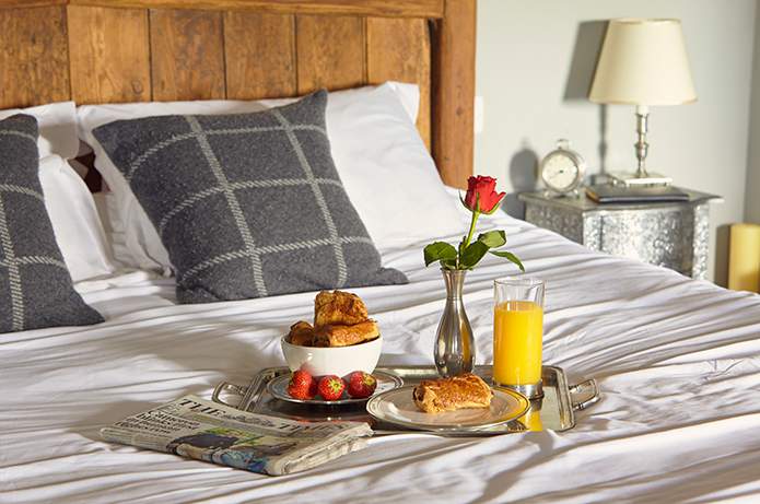 Breakfast in bed
