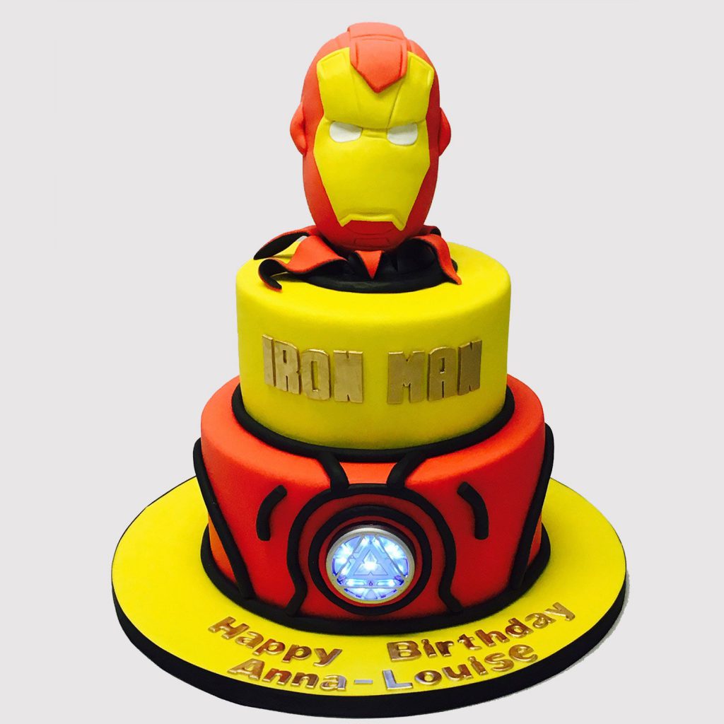 iron man cake