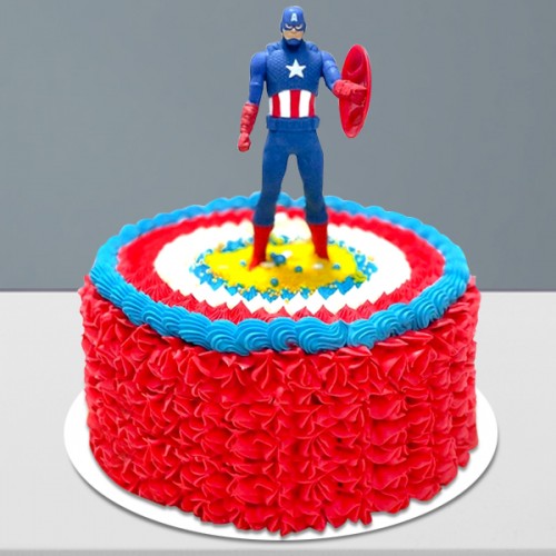 captain america cake
