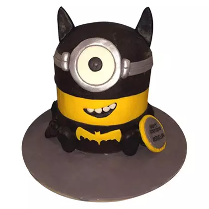 Minion Batman Cake