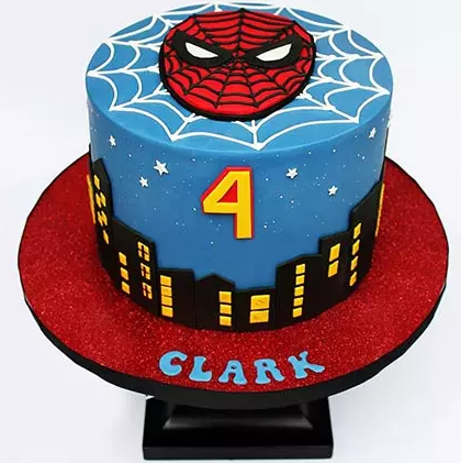 Spider Man Cake
