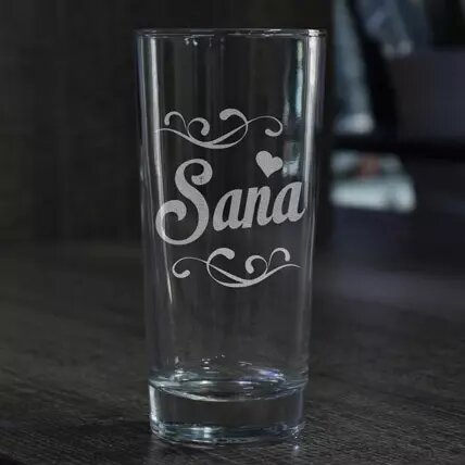 personalised glassware