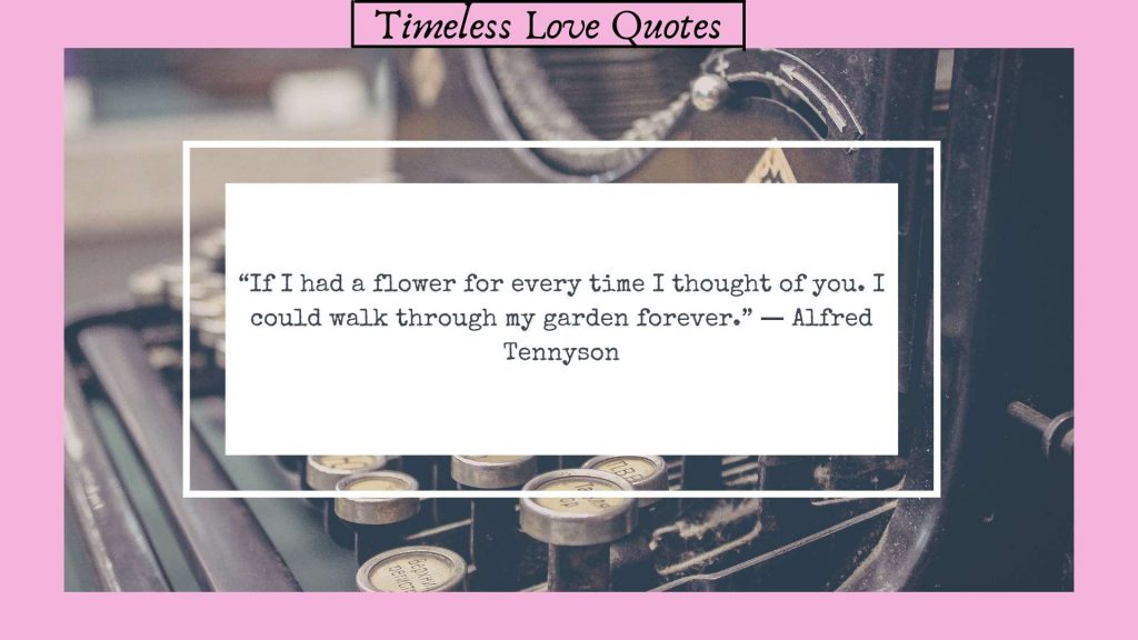 Timeless love quotes
