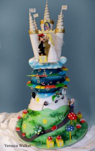 Super Mario Wedding Cake by Verusca Walker