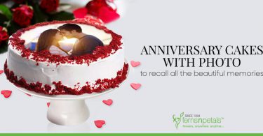 Anniversary Cakes with Photo to recall all the beautiful memories