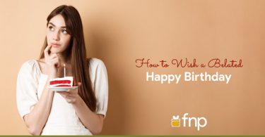Belated happy birthday wishes