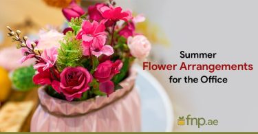 Summer Flower Arrangements for the Office