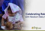 Celebrating-rakhi-with-newborn-baby-bro