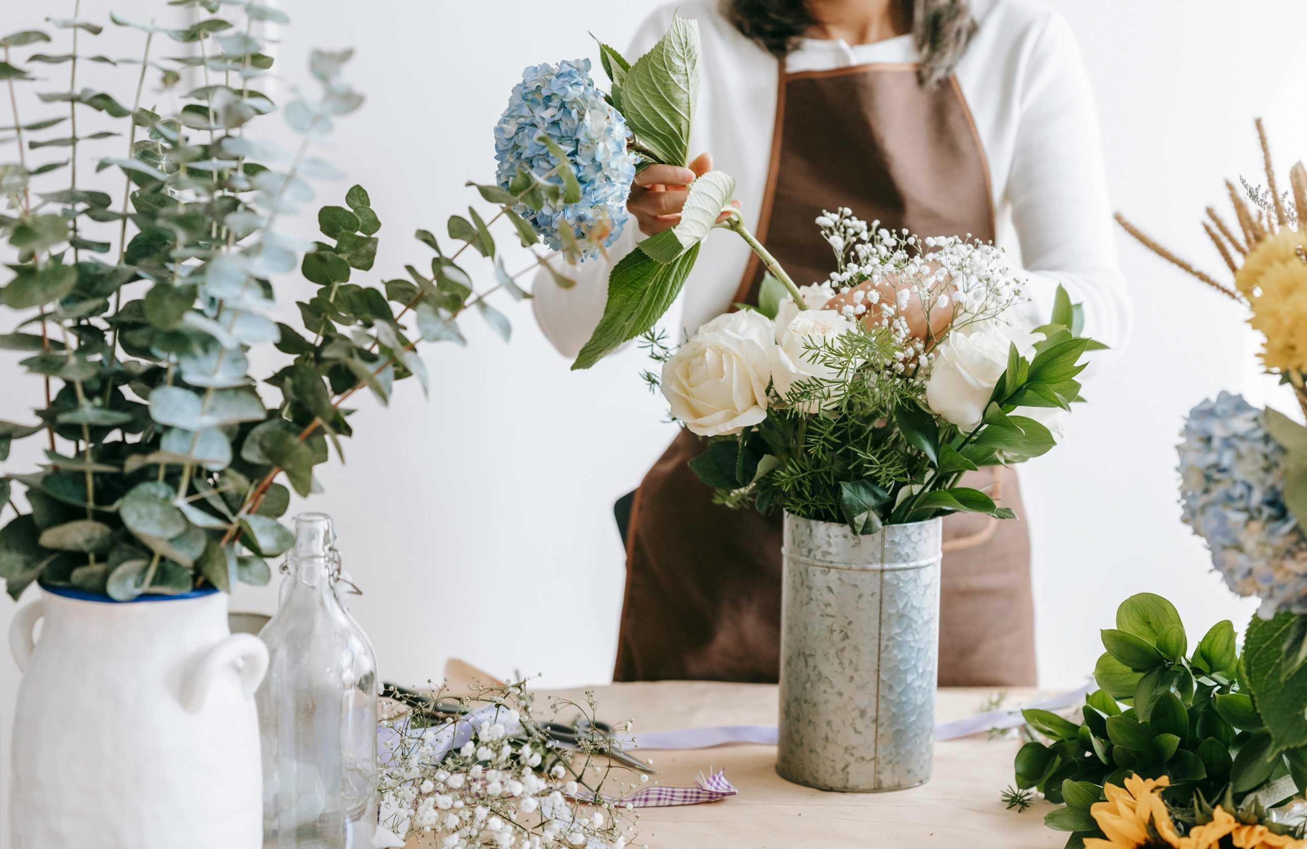 Types of flower arrangements