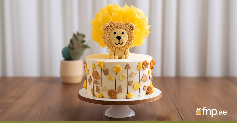 Baby shower theme cake