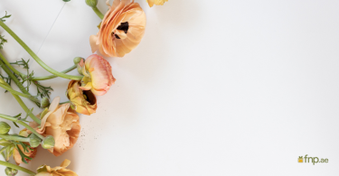 Beautiful Orange Colour Flowers on table