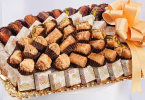 Different types of Desserts in a basket that you can enjoy after dinner or lunch meal