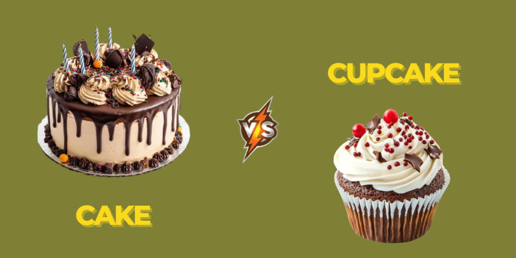 7 point cupcake vs cake comparison