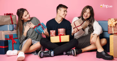 Happy Gen Z Kids unwrapping their gifts