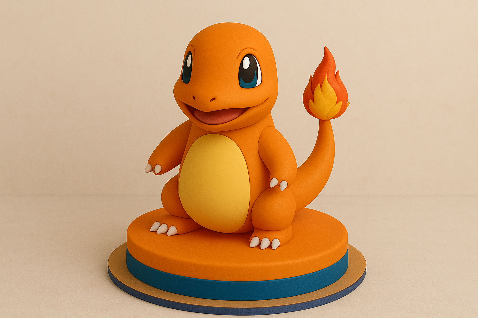 Charmander Customised Cake for birthday