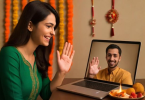 Brother and Sister meeting for Virtual Rakhi
