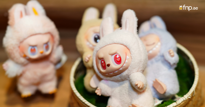 Collection of different colour Labubu Monster