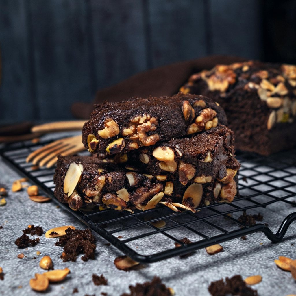 Chocolate bites with different nuts and Dry Fruits