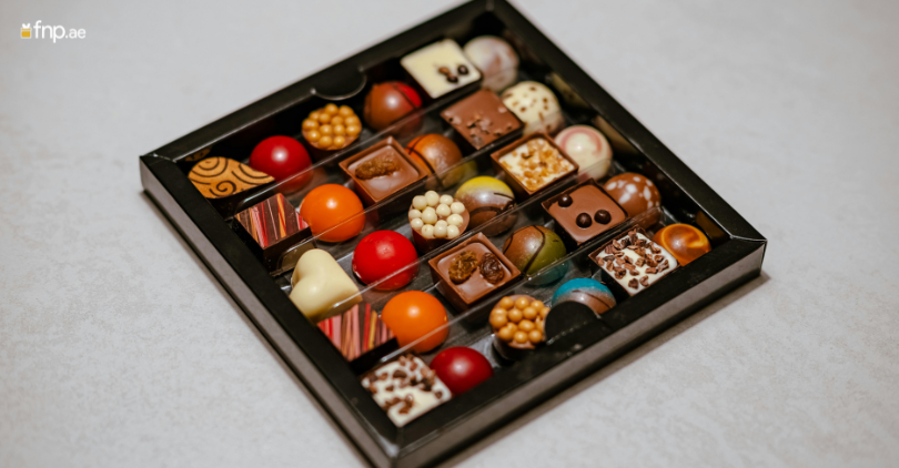 Assorted chocolate box