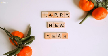 Happy New Year 2026 Image in orange theme