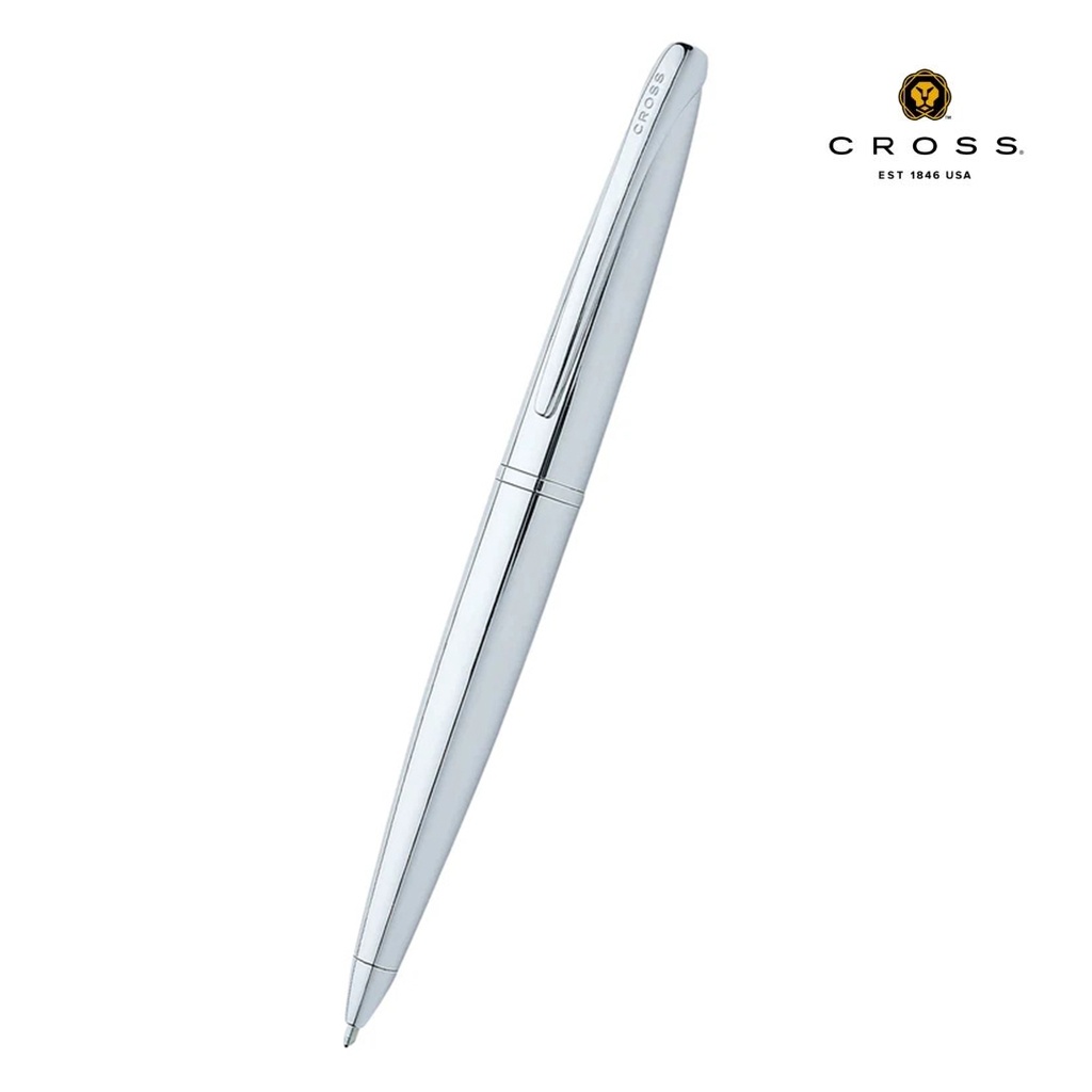 Pure Chrome with Polished Chrome Appointments Ballpoint Pen