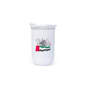 Double Wall Travel Mug 300ml - White
