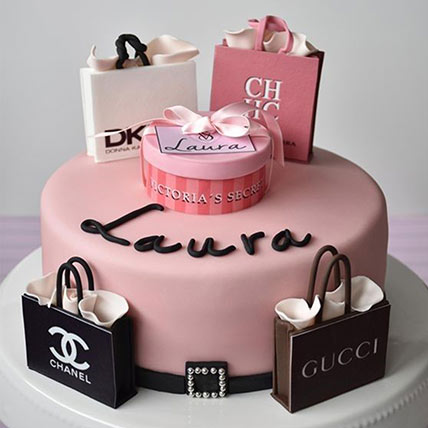 Desingner cake of luxury brand bags and products