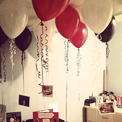 Personalised Helium Balloon Decor