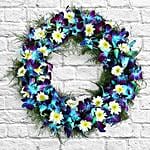 Orchids Wreath for Xmas