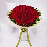 100 Red Roses Bouquet