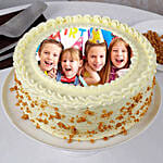 Delicious Birthday Photo Cake