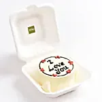I Love You Bento Cake