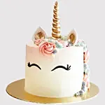Pretty Unicorn Themed Chocolate Cake