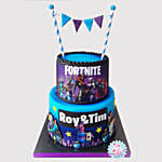 2 Tier Fortnite Chocolate Cake