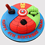 Avengers Special Fondant Cake Chocolate