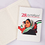 Emirati Womens Day Notebook