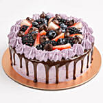 Delicious Chocolate Berry Cake Half Kg
