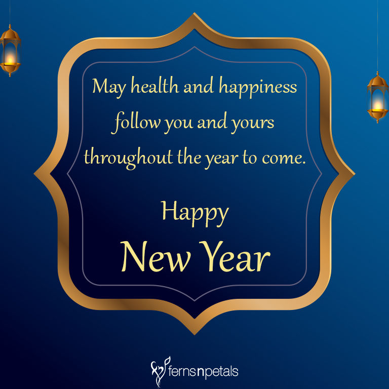 New Year greetings