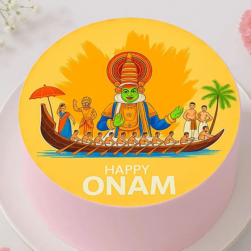 Onam Special Chocolate Cake: توصيل هدايا الهند
