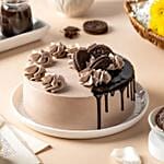 Chocolate Caramel Fudge Cake 1 Kg Eggless