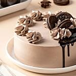 Chocolate Caramel Fudge Cake 1 Kg Eggless