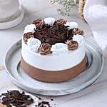 Dreamy Violet Whispers Orchids Bouquet N Black Forest Combo