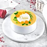 Happy Onam Chocolate Cake