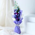 Mesmerising Orchid N Cake Gift