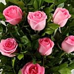 Pretty In Pastel Roses Bouquet Truffle Cake