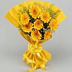 Yellow Mystique Gerbera Blossoms
