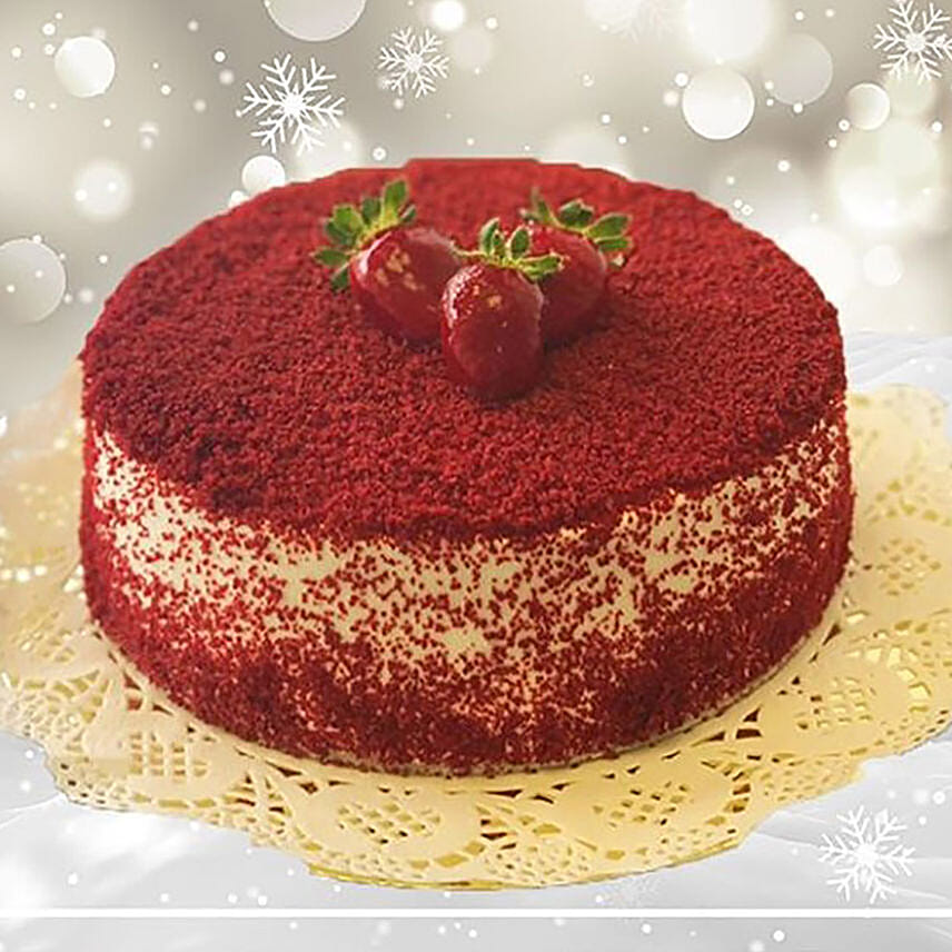 Opulent Red Velvet: Send Cakes to Jordan