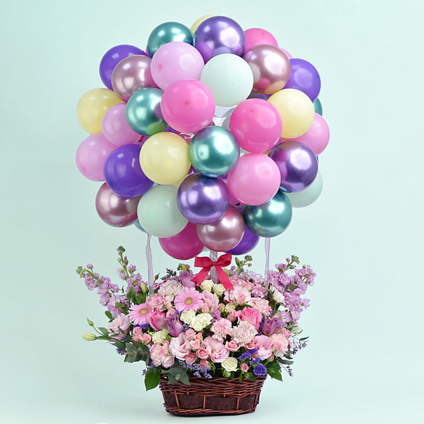Signature Hot Air Balloon Arrangement: Send Flowers to Jordan