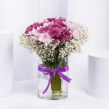 Chrysthemum Flowers Arrangement: Send Gifts to Jordan