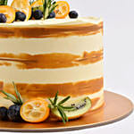 Kumquat Decorated Cake 8 Portion